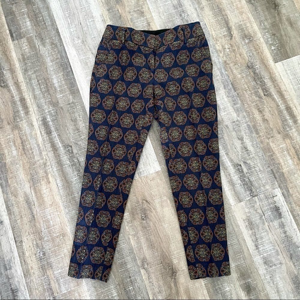 LOFT “Julie” textured pants  